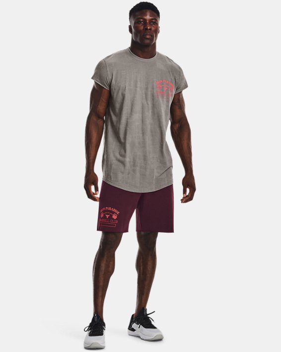 Men's Project Rock Show Your Gym Short Sleeve in Gray image number 3